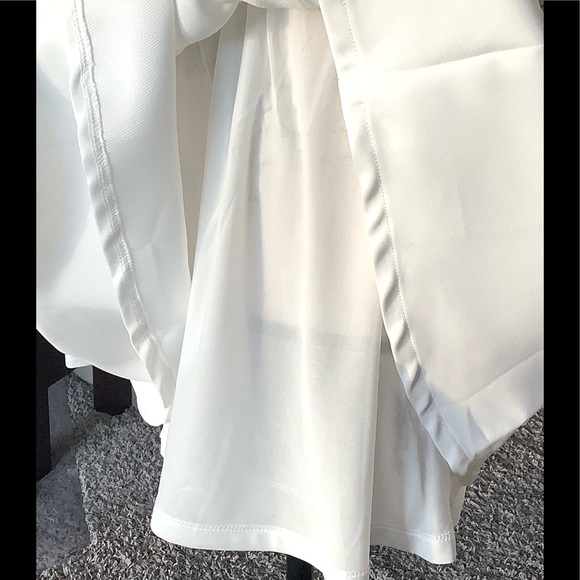 🎀 NWOT Lulu’s White Babydoll Dress 🎀 - Picture 10 of 10